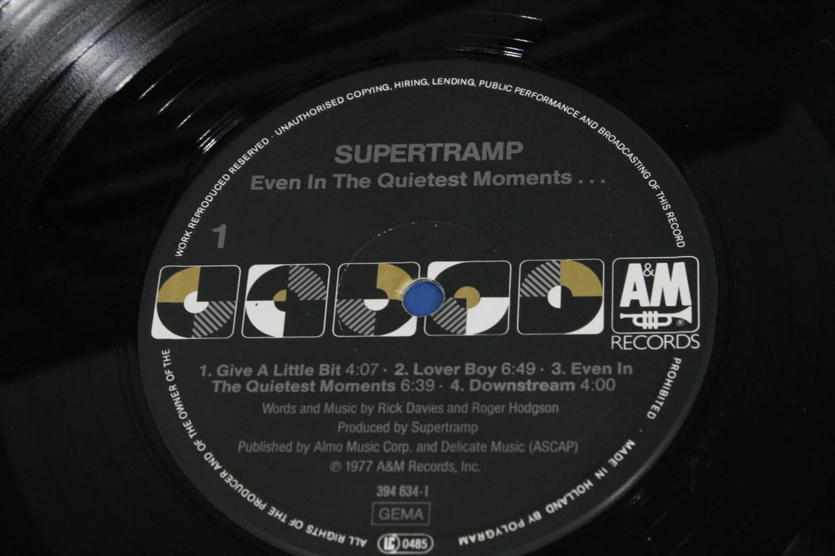 Supertramp - Even In The Quietest Moments LP