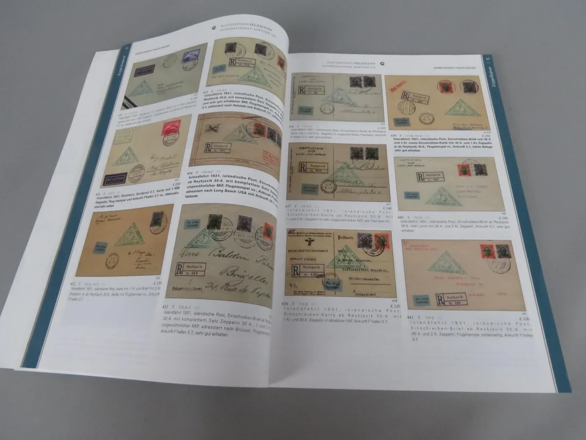 Duits Zeppelinpost boek