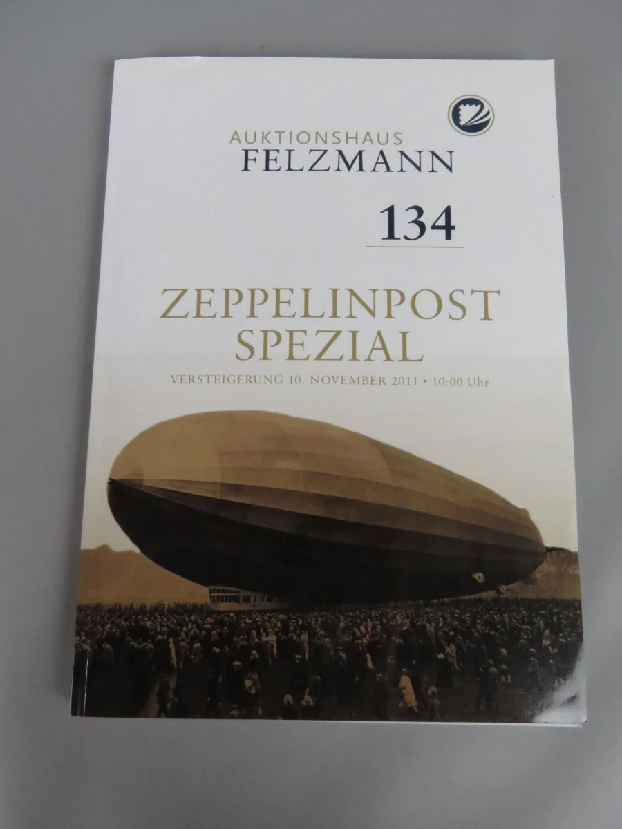 Duits Zeppelinpost boek