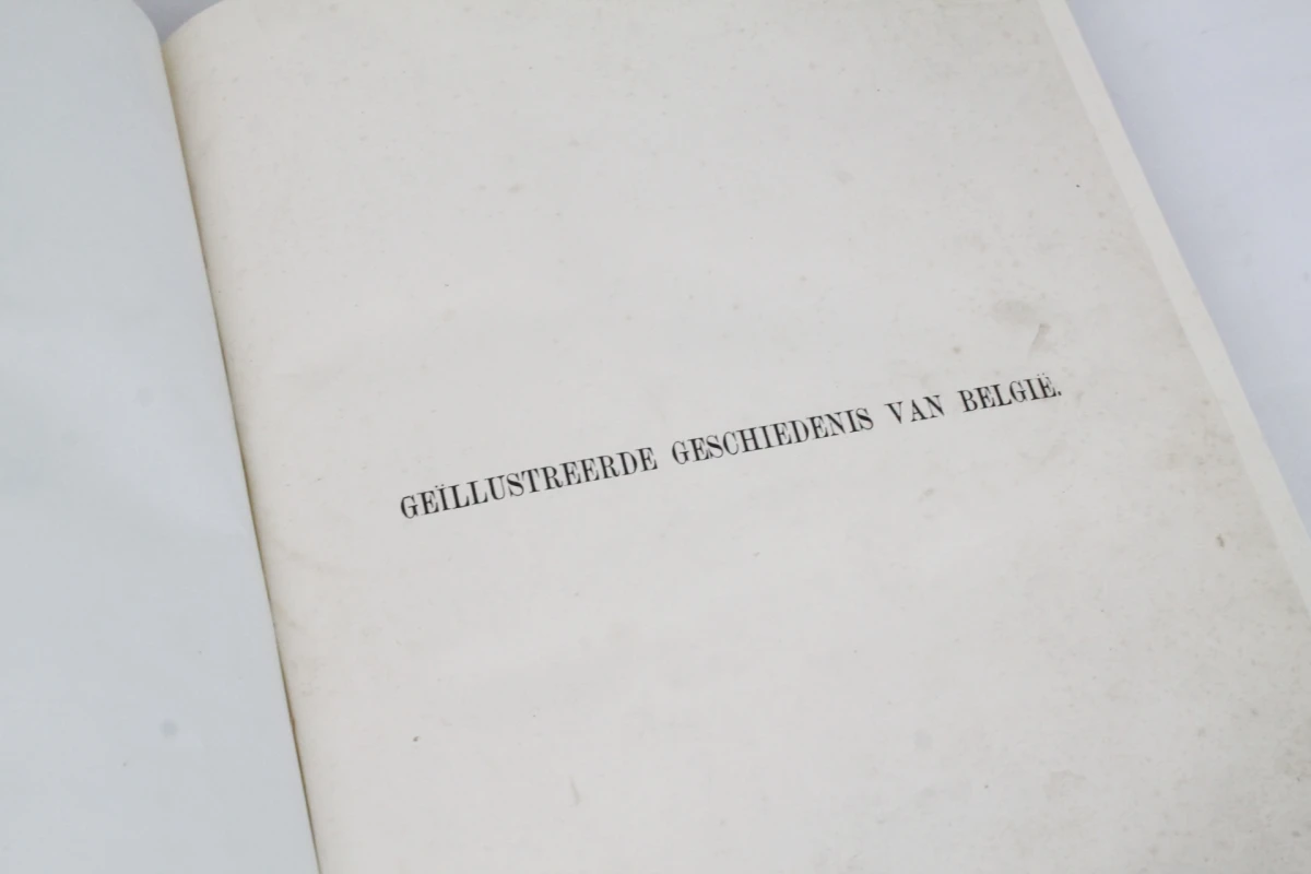 Boek: Geïllustreerde geschiedenis van België