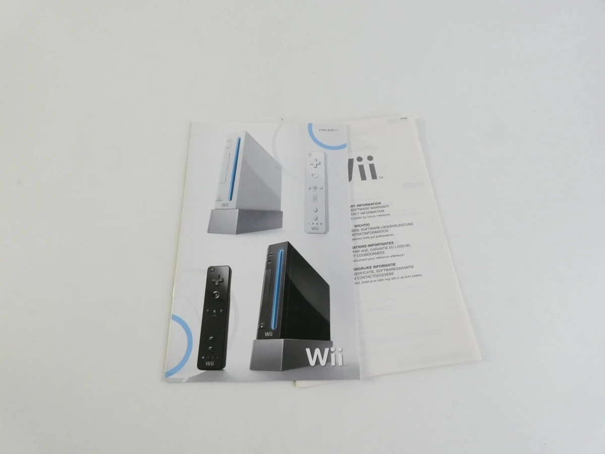 Nintendo Wii spelconsole (RVL-001 EUR) met accessoireset