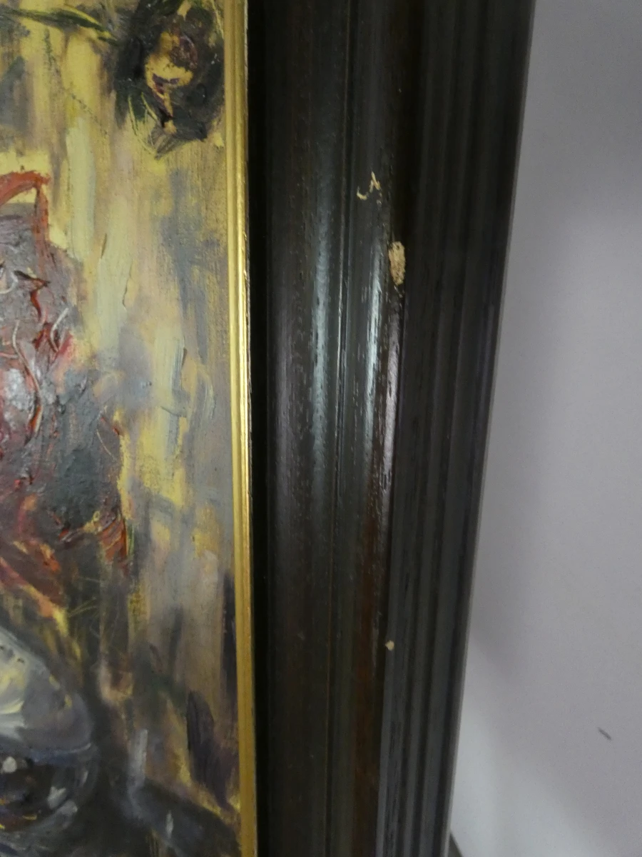 olieverfschilderij op doek – Gesigneerd Willem Jansen ('92)