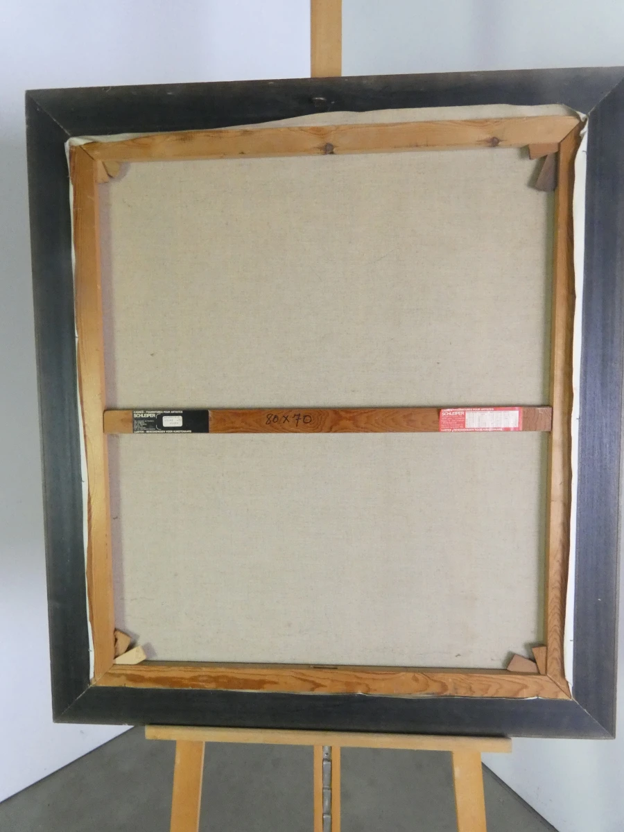 olieverfschilderij op doek – Gesigneerd Willem Jansen ('92)