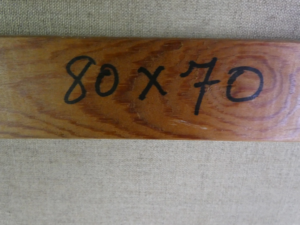 olieverfschilderij op doek – Gesigneerd Willem Jansen ('92)