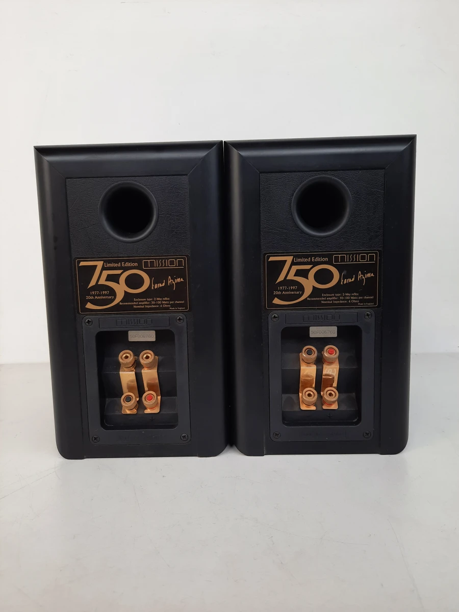 Mission 750 Limited Edition (Farad Azima) – High-End Boekenplank Speakers