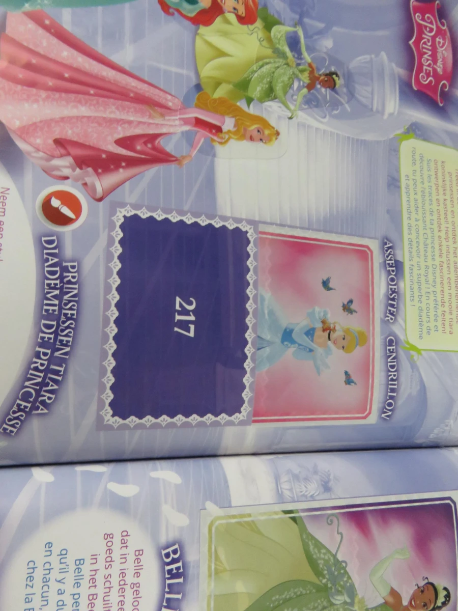 Disneyland Parijs 25 sticker collectie