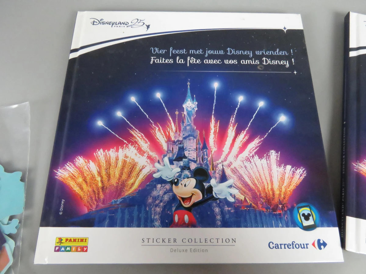 Disneyland Parijs 25 sticker collectie