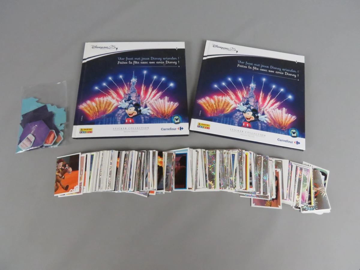 Disneyland Parijs 25 sticker collectie