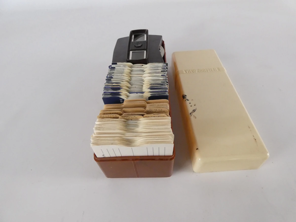 Vintage View-Master set met 3D-schijven