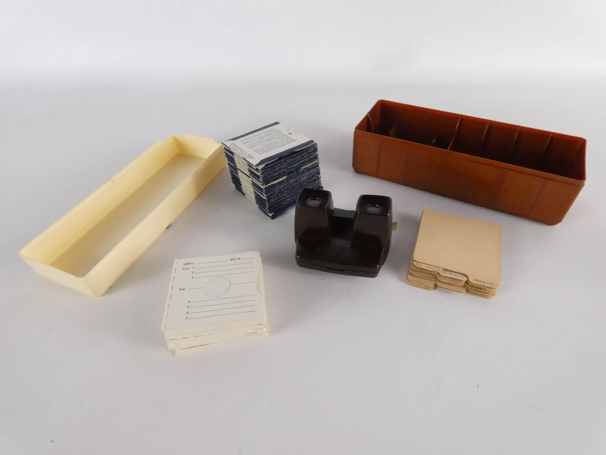 Vintage View-Master set met 3D-schijven