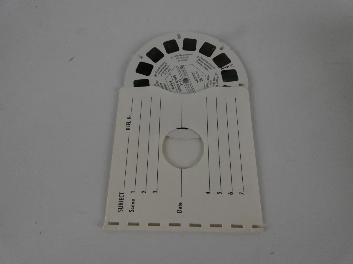 Vintage View-Master set met 3D-schijven