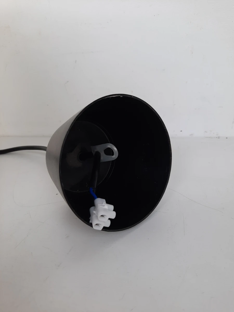 Retro Witte Hanglamp / Koepellamp met Glazen Diffuser – Vintage Look