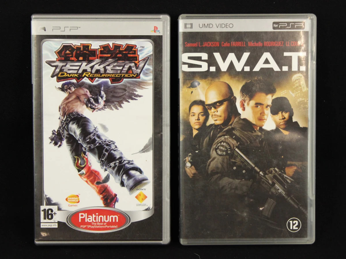 Lot van 12 PSP Games en films