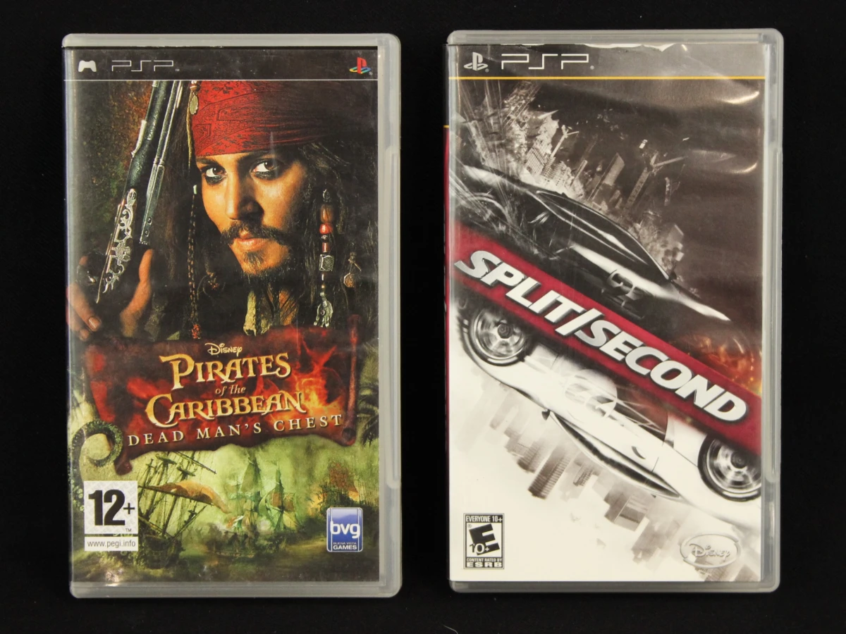 Lot van 12 PSP Games en films