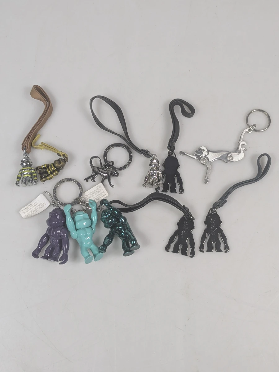 Set van Kipling apen sleutelhangers in diverse kleuren