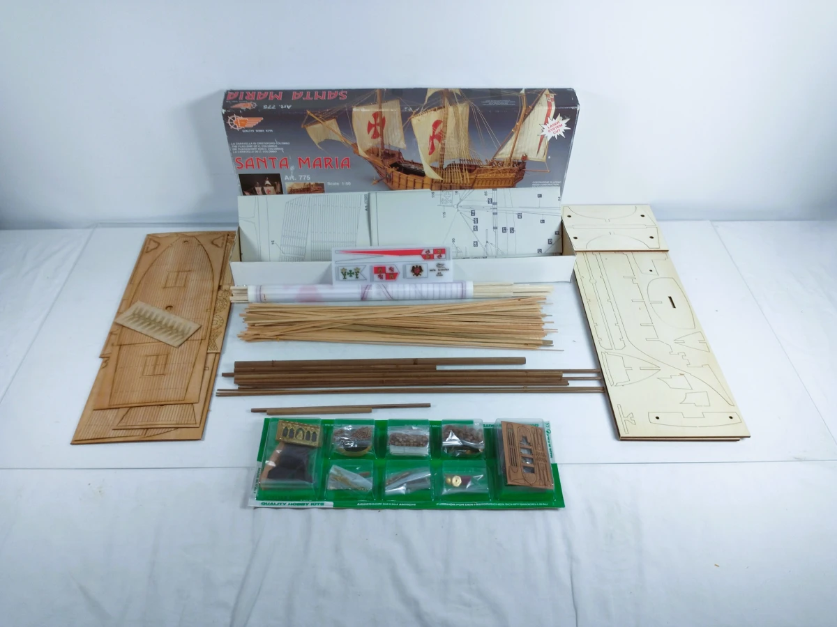 Houten bouwpakket model Santa Maria schip