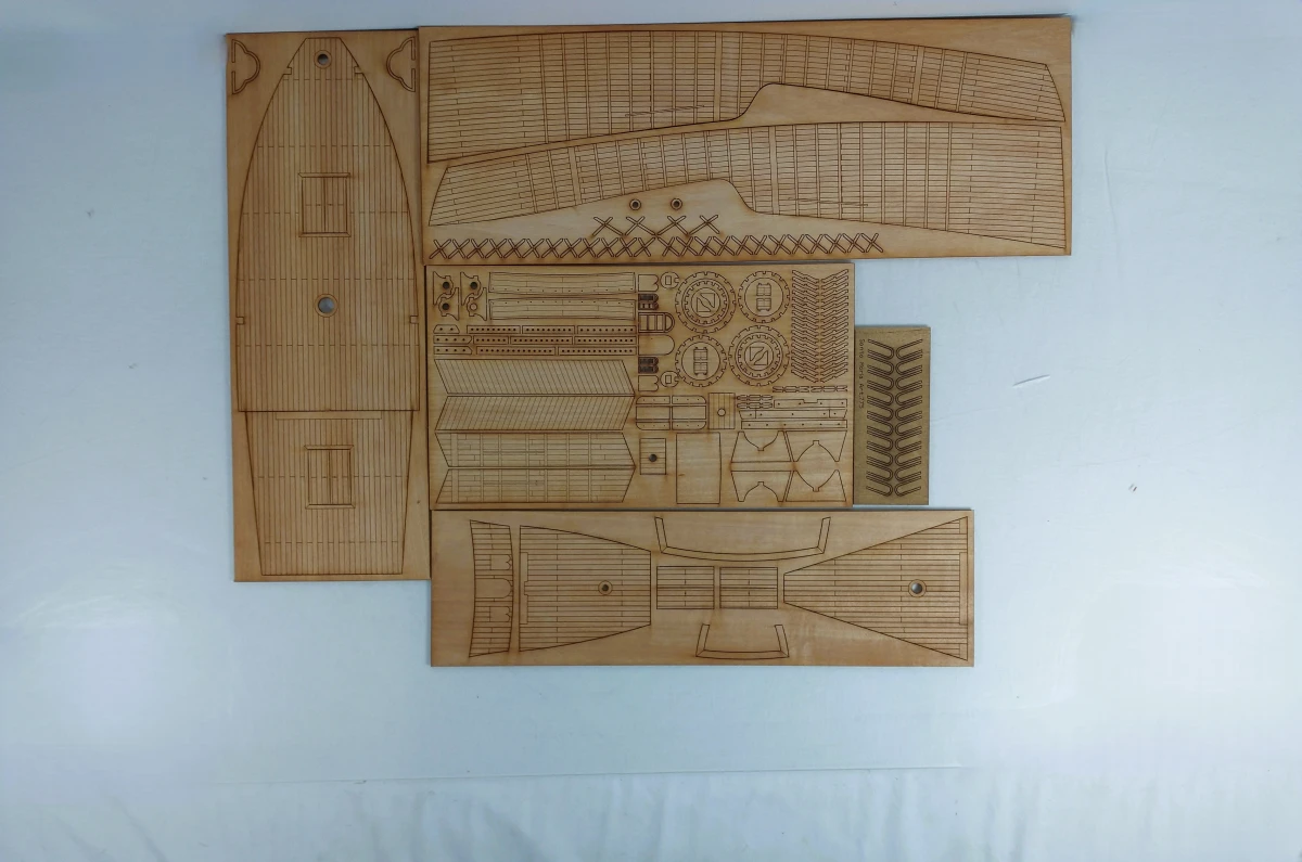 Houten bouwpakket model Santa Maria schip