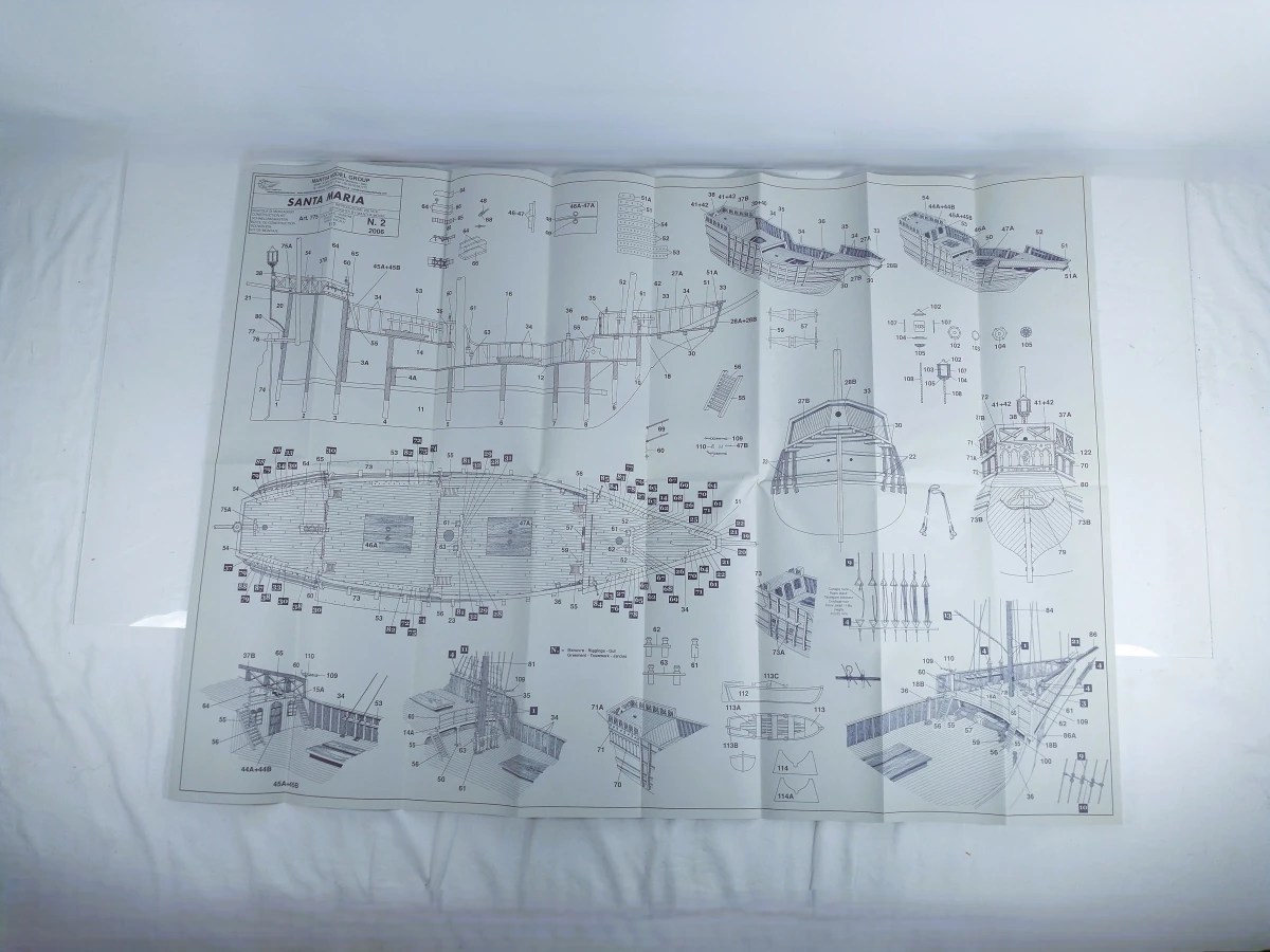 Houten bouwpakket model Santa Maria schip