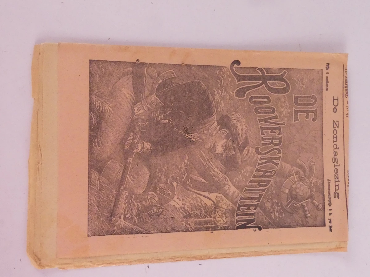 Oude tijdschriften De Rooverskaptein uit 1906-1908