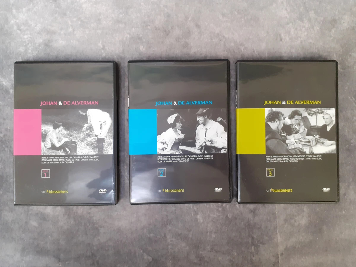 DVD: VRT Jeugdklassiekers Collectie: Johan en de Alverman, Fabian van Fallada en Het Zwaard van Ardoewaan - foto 4