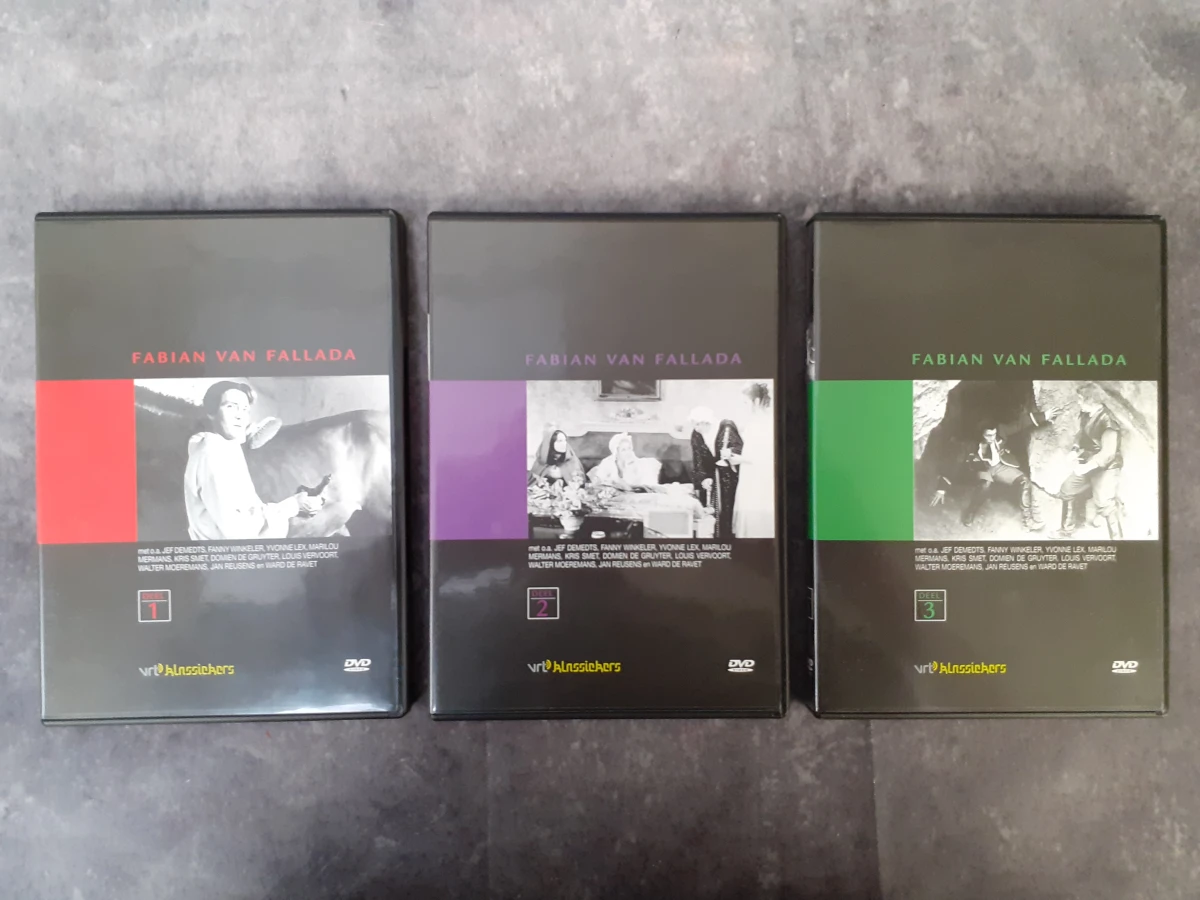 DVD: VRT Jeugdklassiekers Collectie: Johan en de Alverman, Fabian van Fallada en Het Zwaard van Ardoewaan - foto 16