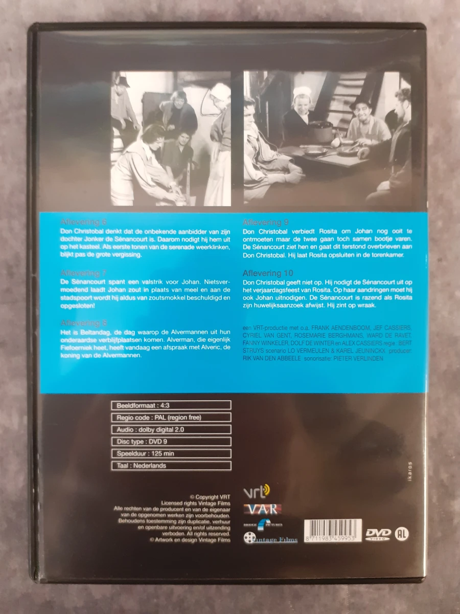 DVD: VRT Jeugdklassiekers Collectie: Johan en de Alverman, Fabian van Fallada en Het Zwaard van Ardoewaan - foto 8
