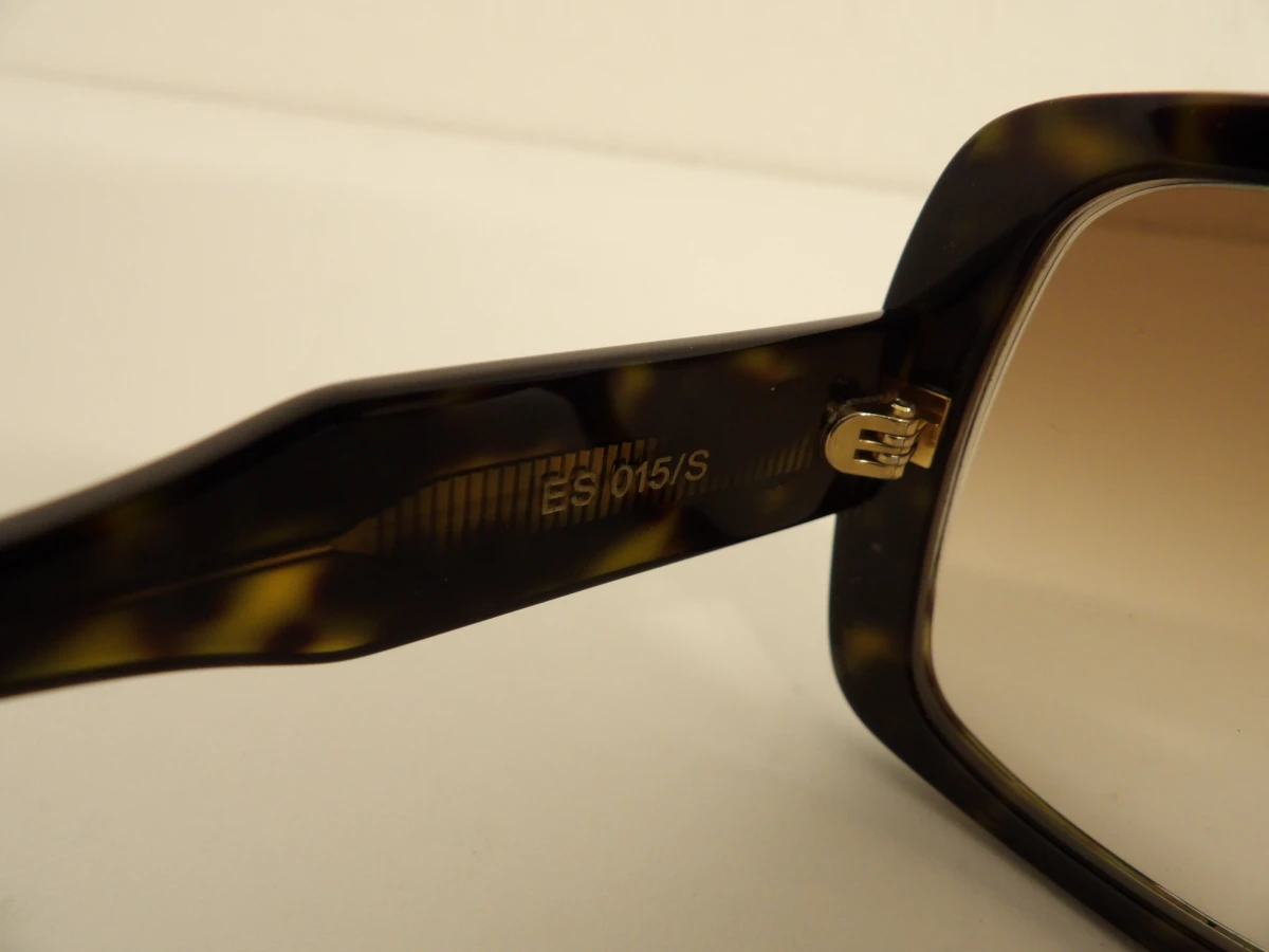 Dames zonnebril Elie Saab met bruin montuur