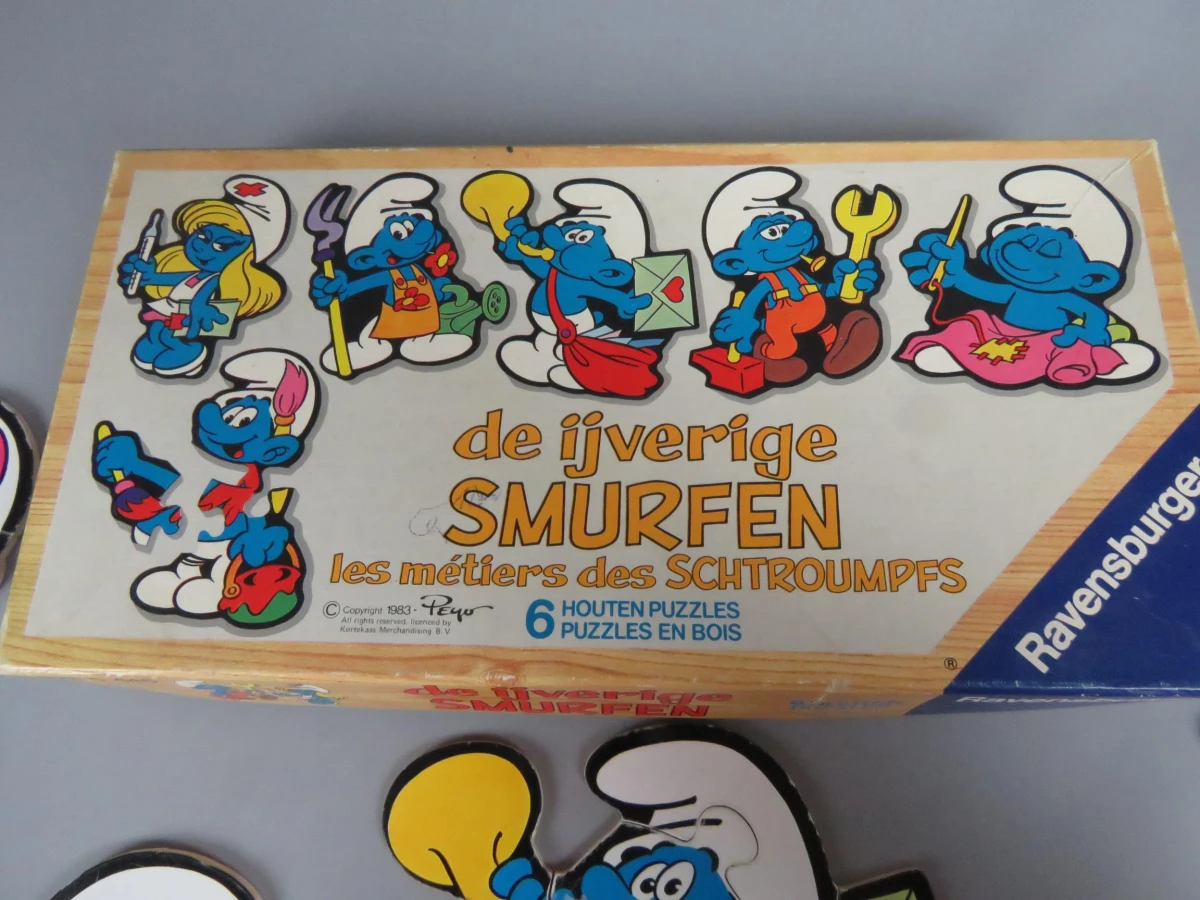 Smurfen 6 puzzles