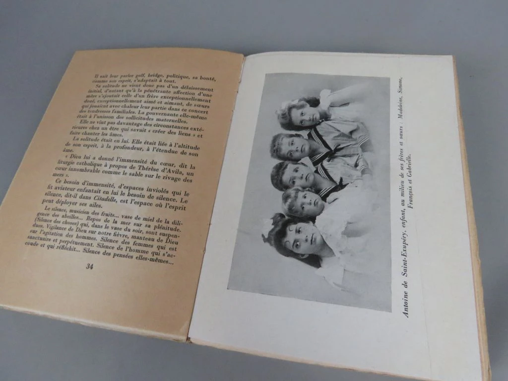 Boek La Vie Secrète d'Antoine de Saint-Exupéry uit 1950