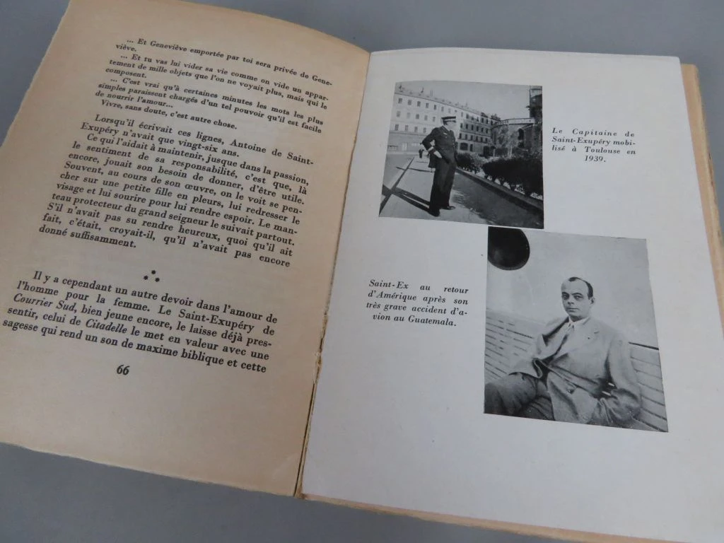 Boek La Vie Secrète d'Antoine de Saint-Exupéry uit 1950