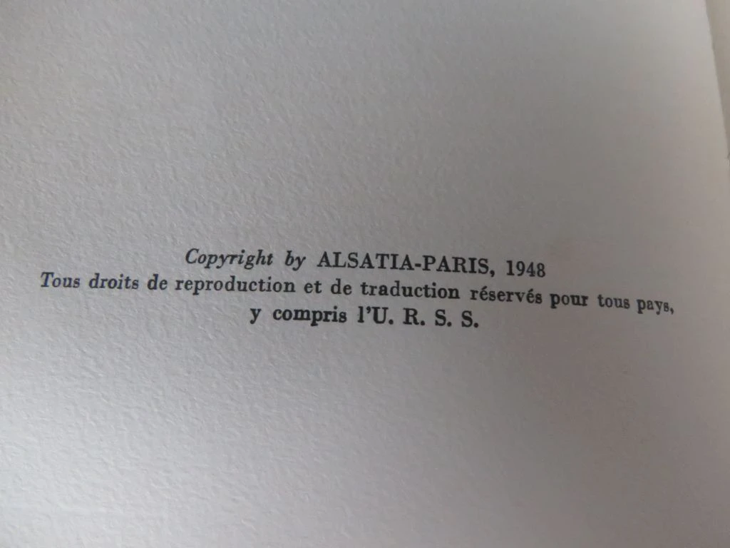 Boek La Vie Secrète d'Antoine de Saint-Exupéry uit 1950