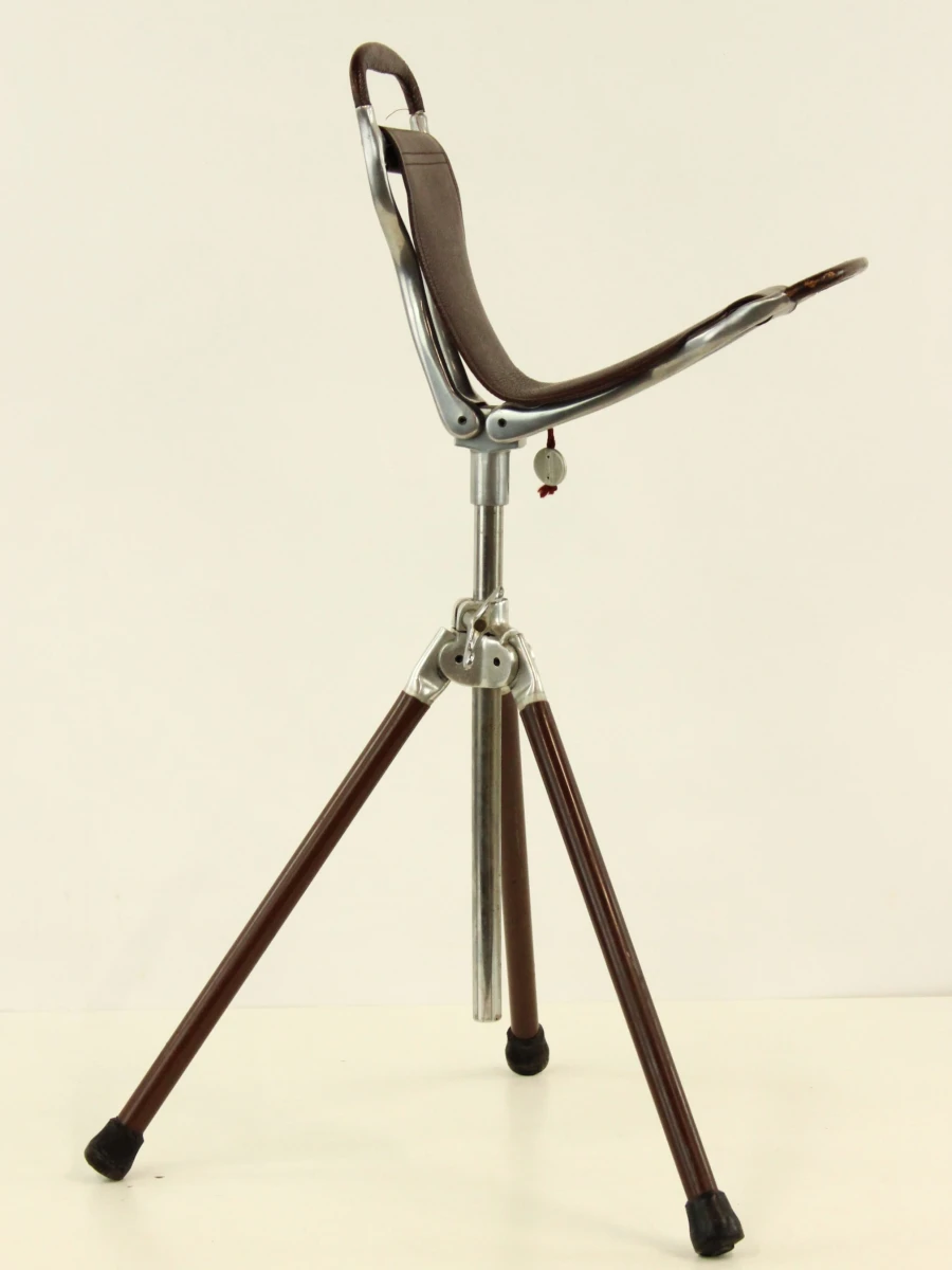Vintage Tirion Seatstick - opvouwbare driepoot - made in England