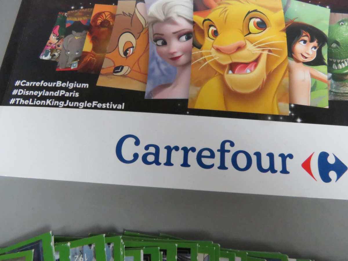 Disneyland Carrefour stickers