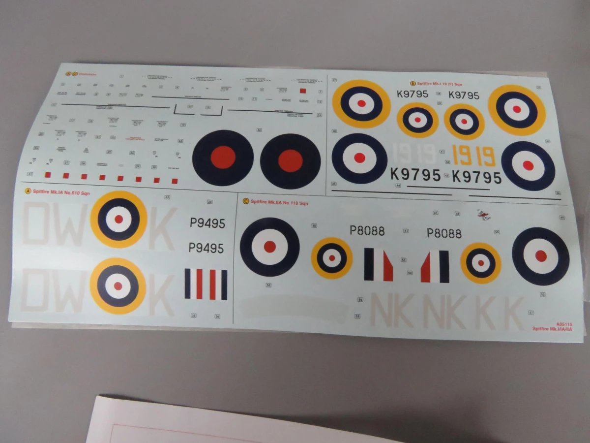 Modelbouw Supermarine spitfire Mk.I
