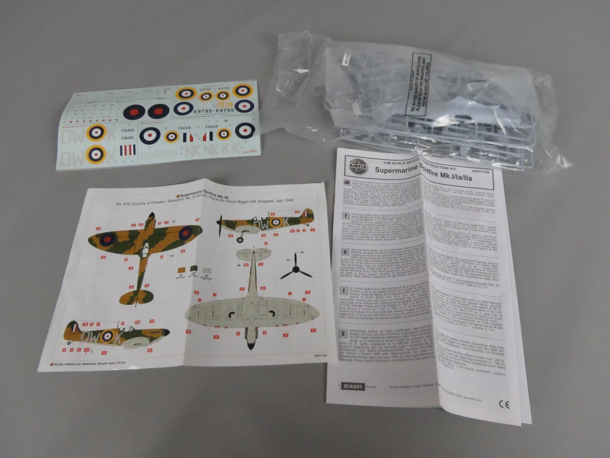 Modelbouw Supermarine spitfire Mk.I