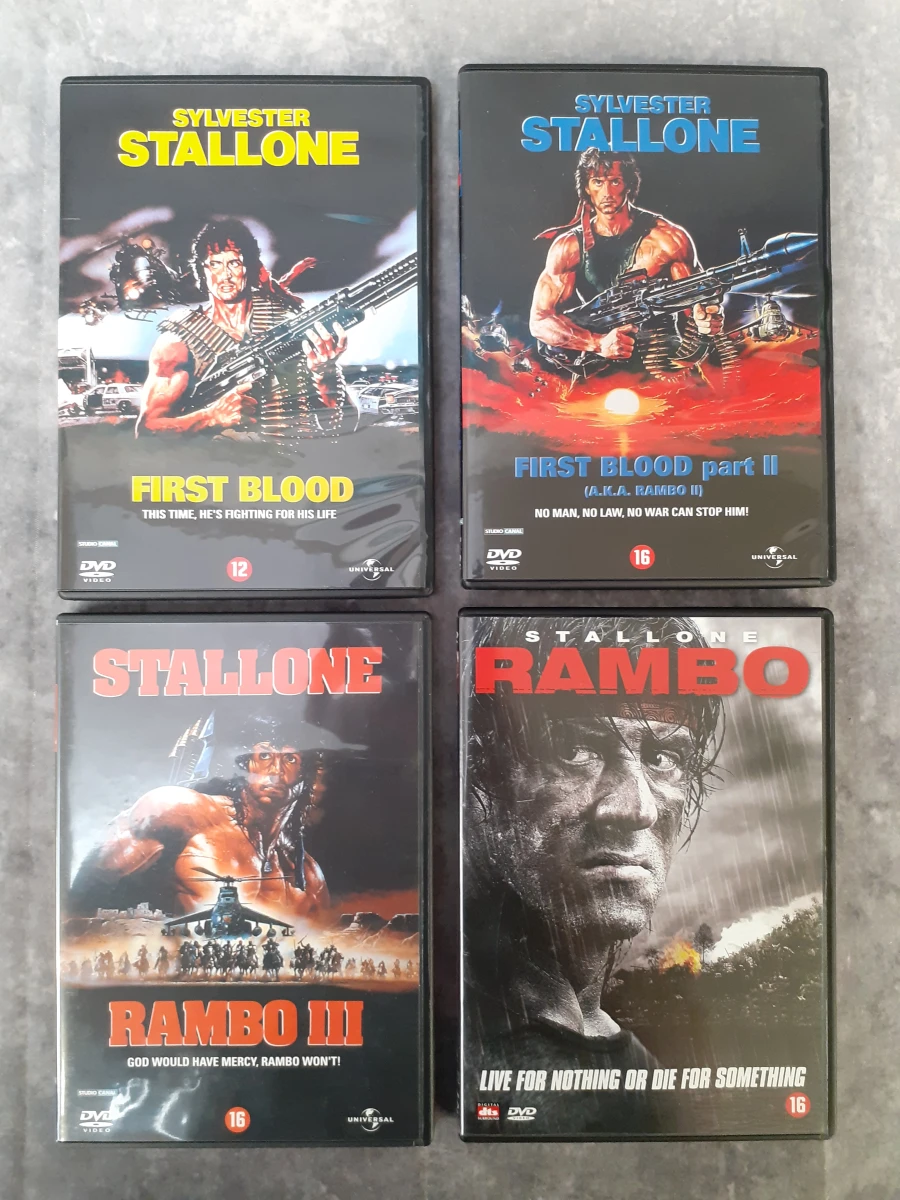 DVD: Rambo Collection (4 Films) - foto 6