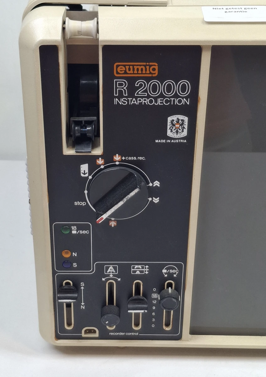 Eumig R 2000 Instaprojection filmprojector