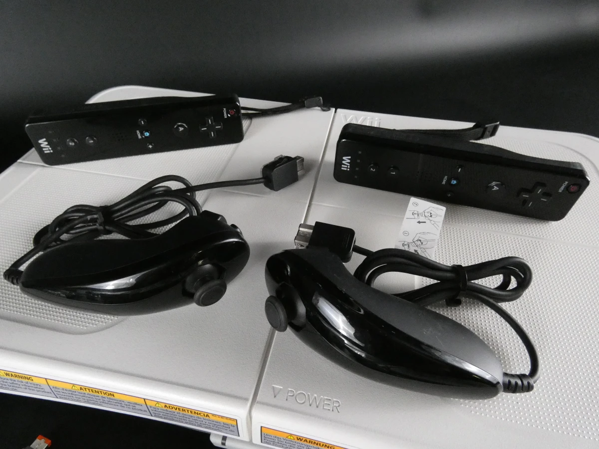 Nintendo Wii spelconsole met accessoires en 4 spellen
