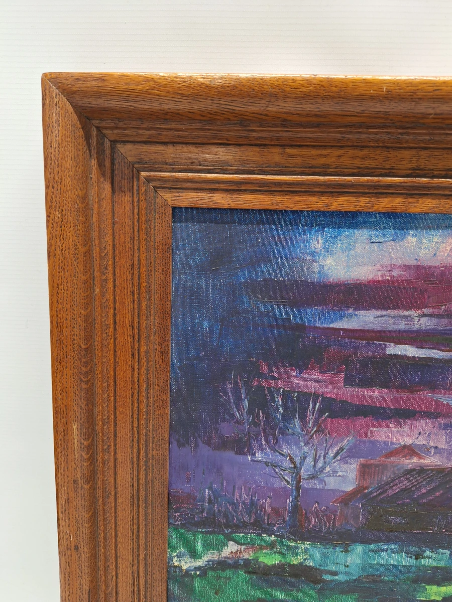 Expressionistisch hoevelandschap bij schemering - Criel R. - foto 7
