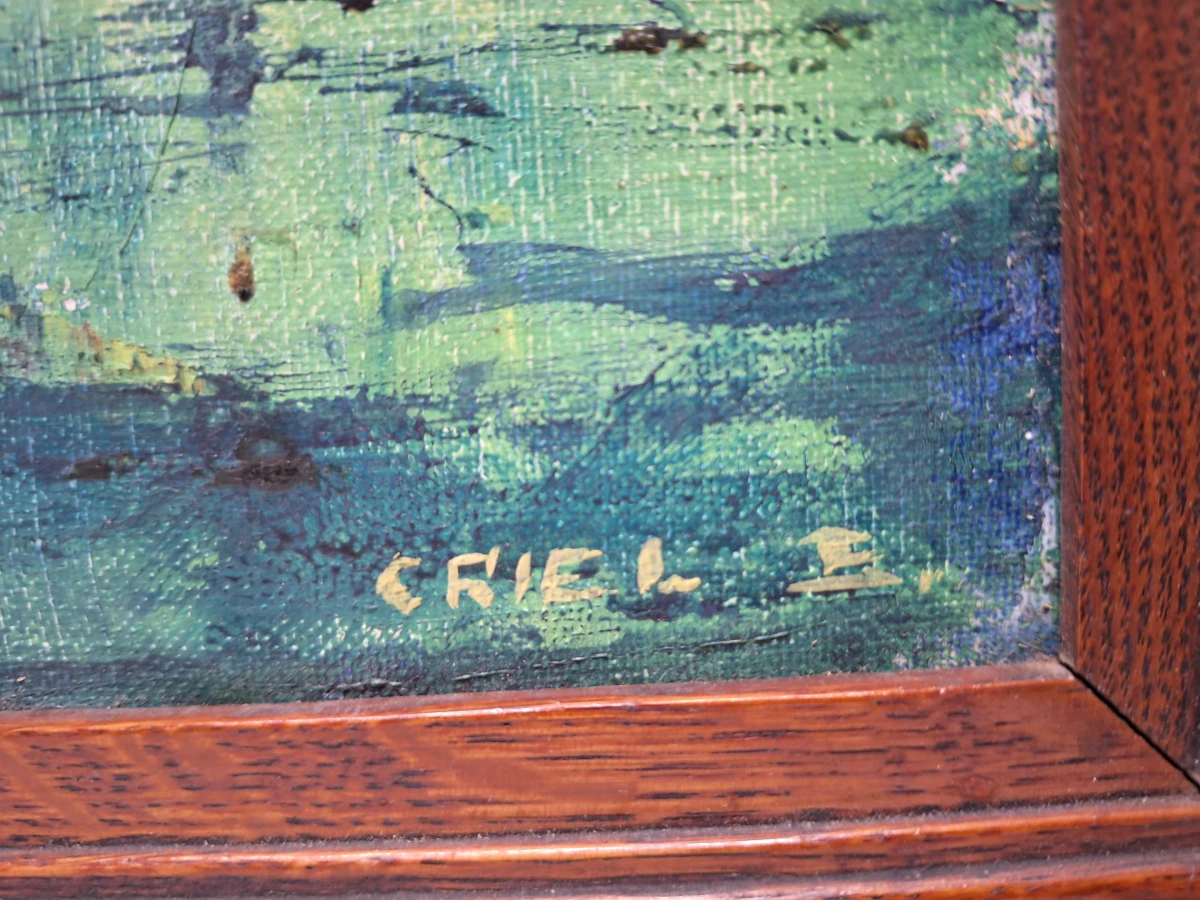 Expressionistisch hoevelandschap bij schemering - Criel R. - foto 5