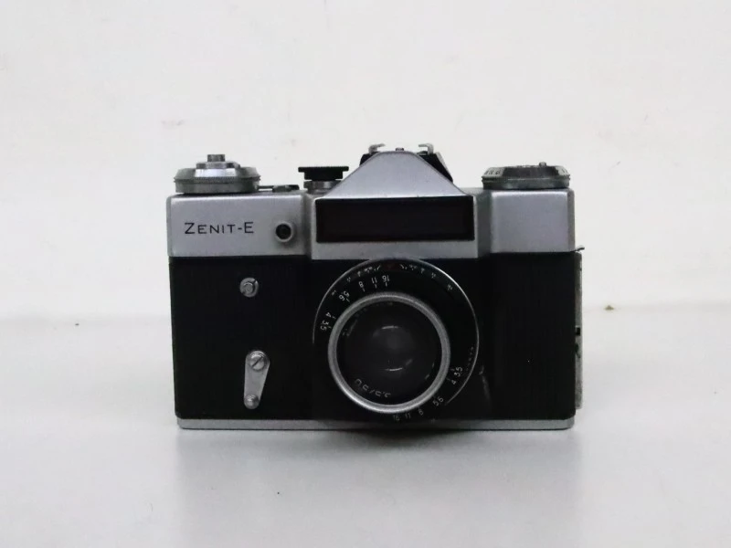 📷 Vintage Zenit-E analoge camera met hoes 📸 - foto 3