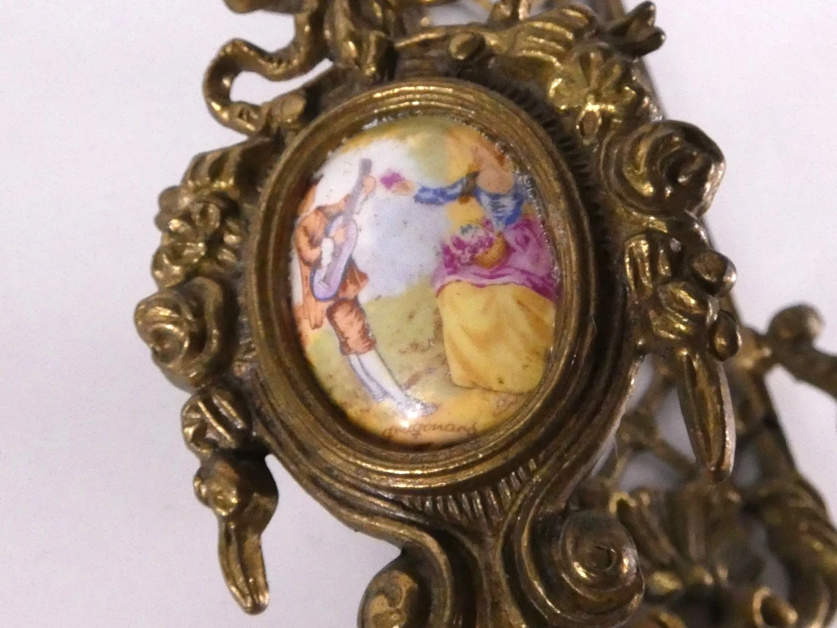 Vintage wandkandelaar Louis XVI stijl