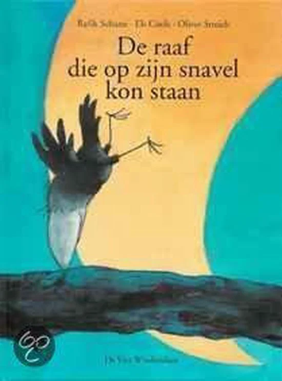 De raaf die op zijn snavel kon staan