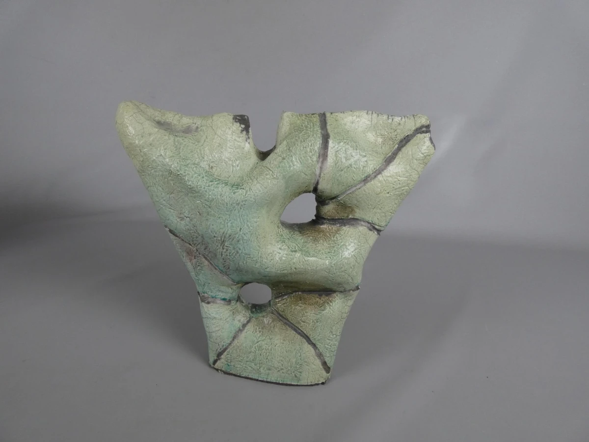 Uniek keramieken kunstwerk