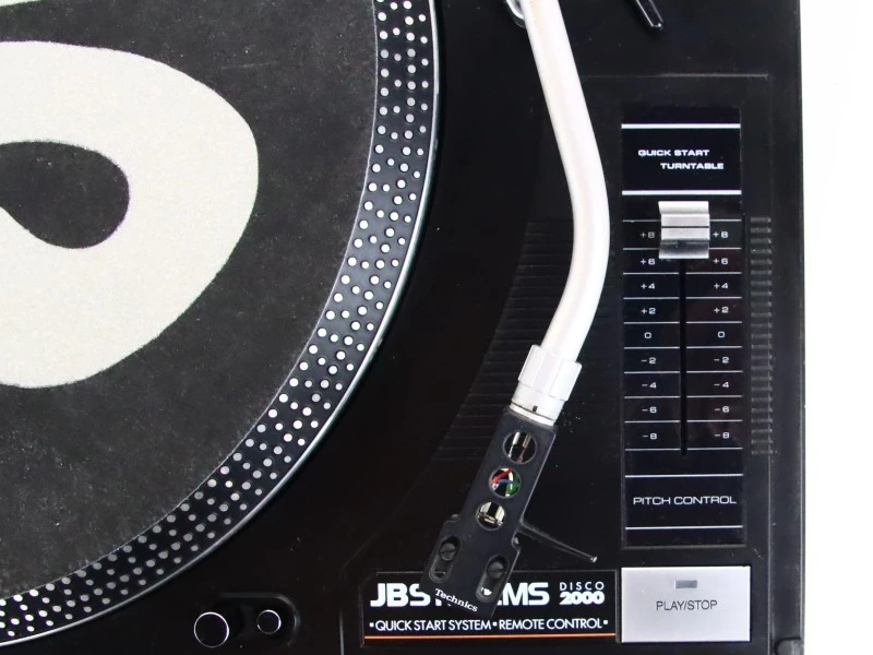 💿 JB Systems Disco 2000 DJ-Platenspeler | Met Technics Headshell & Slipmat 💿