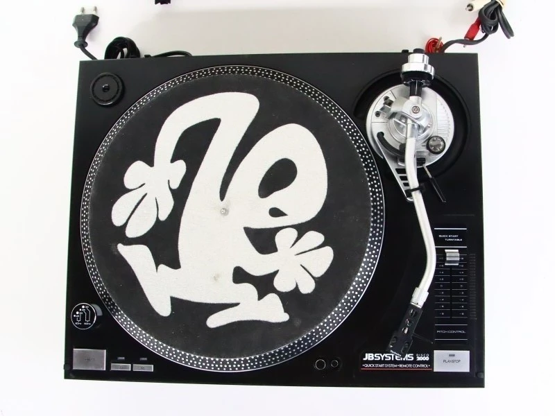 💿 JB Systems Disco 2000 DJ-Platenspeler | Met Technics Headshell & Slipmat 💿