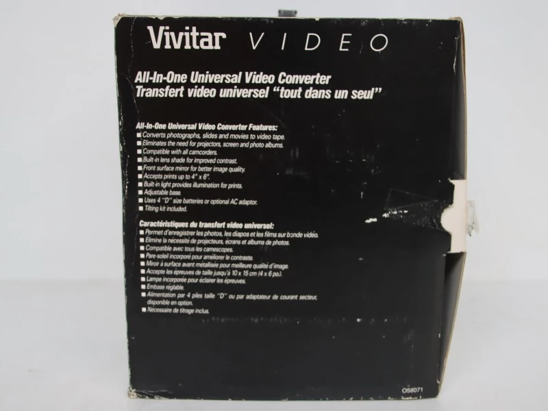 Vintage Vivitar UVC-1 All-In-One Universal Video Converter (in originele doos)