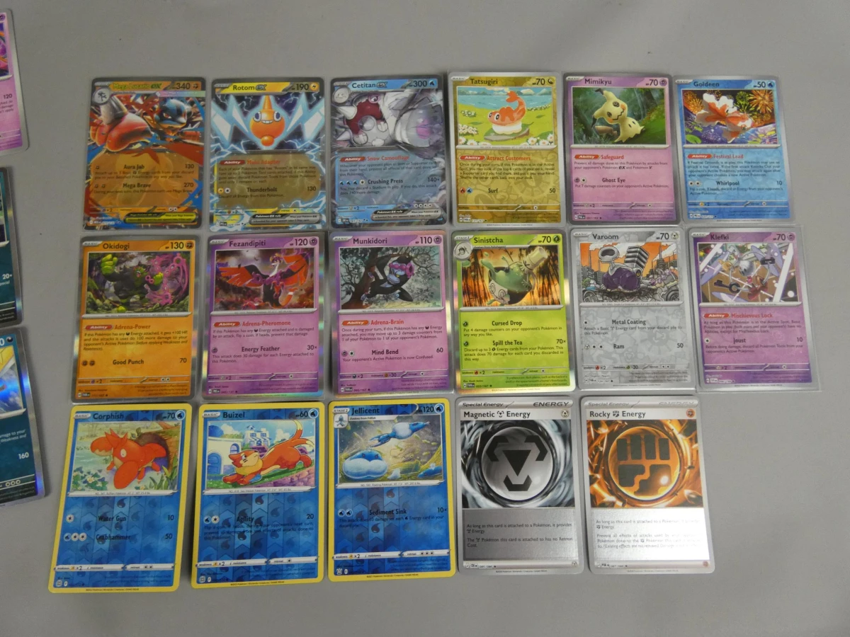Grote Pokémon Kaartenset met Tin, Sleeves en Accessoires