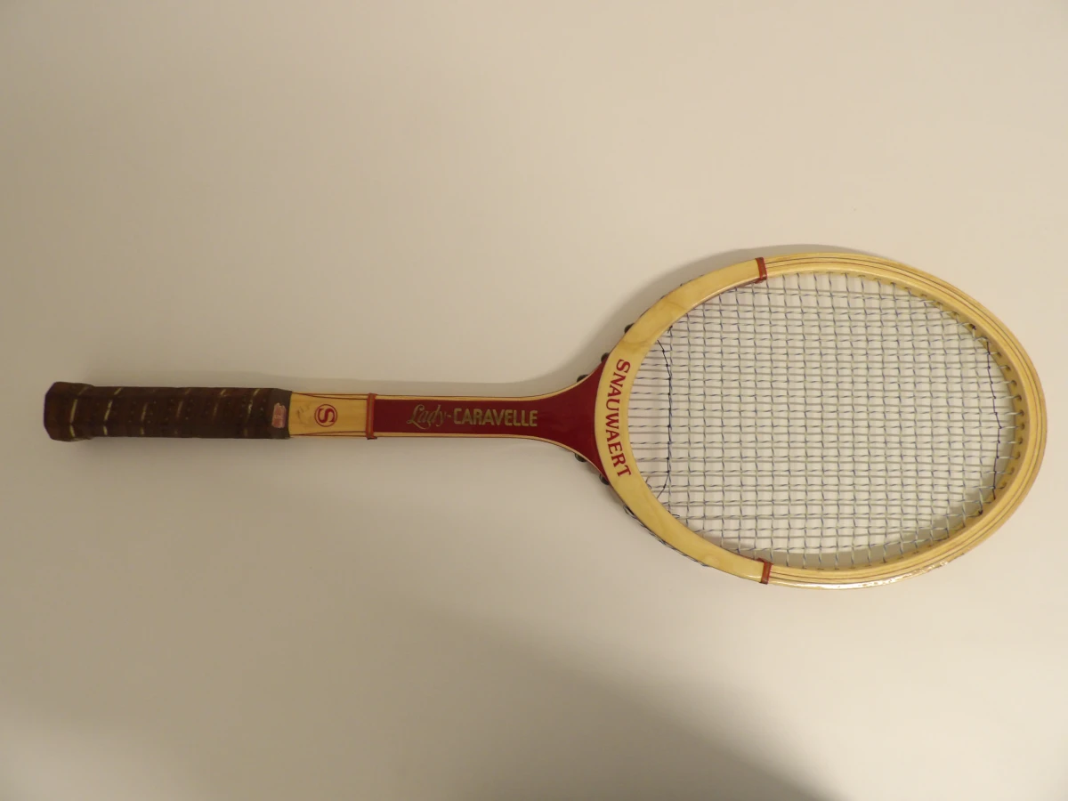 Vintage houten tennisracket - Snauwaert (model: Lady-Caravelle)