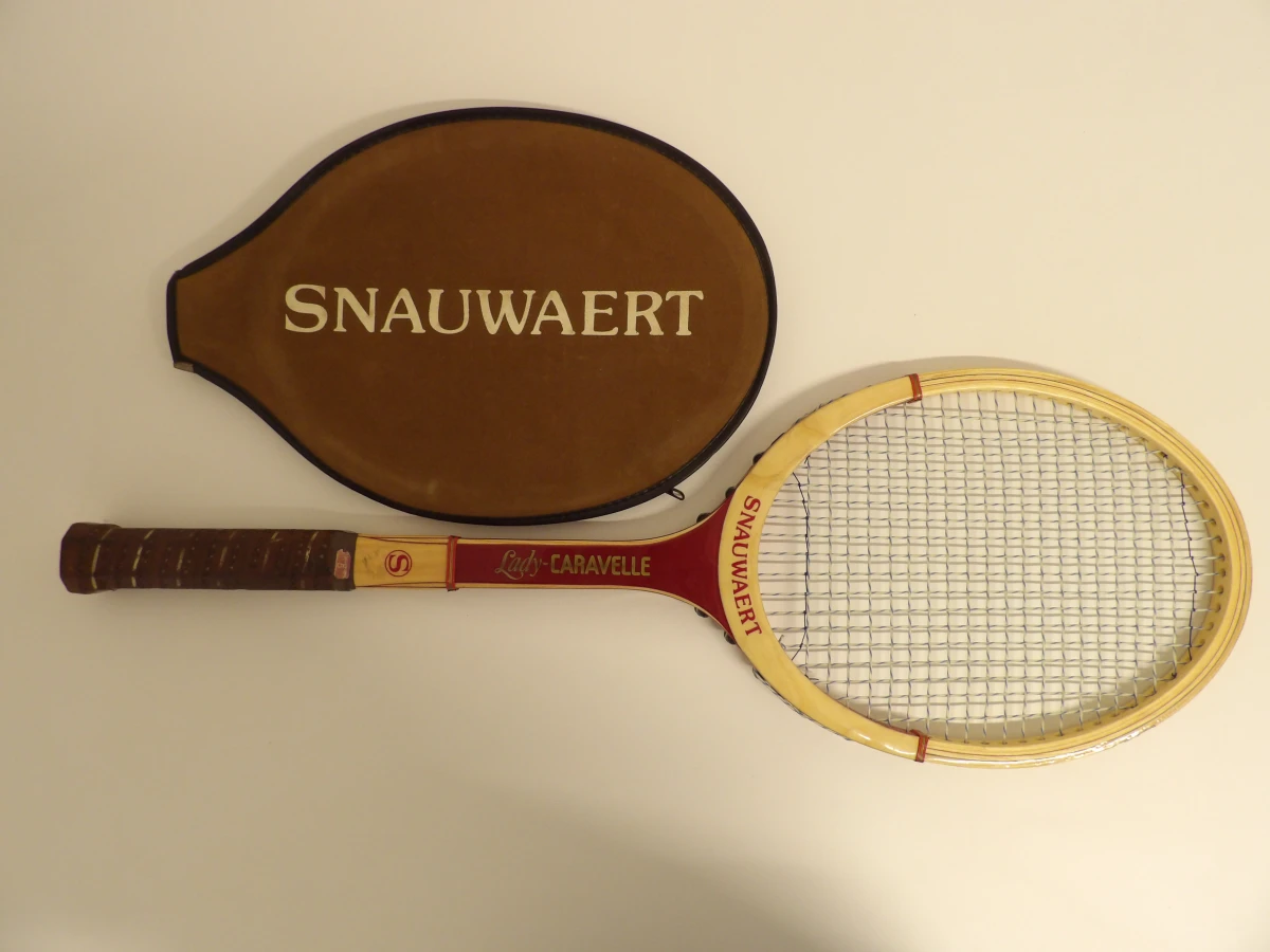 Vintage houten tennisracket - Snauwaert (model: Lady-Caravelle)